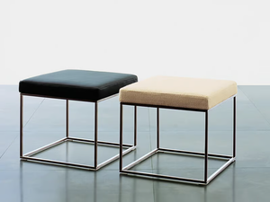 ILE - Low steel stool _ Living Divani